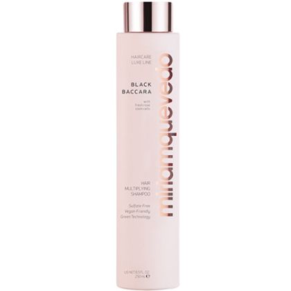 Укрепващ и стимулиращ шампоан Miriam Quevedo Black Baccara Hair Multiplying Shampoo 250ml