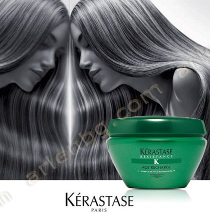 Маска за уплътняване и жизненост на девитализирана коса Kerastase Resistance Age Recharge 200 мл.