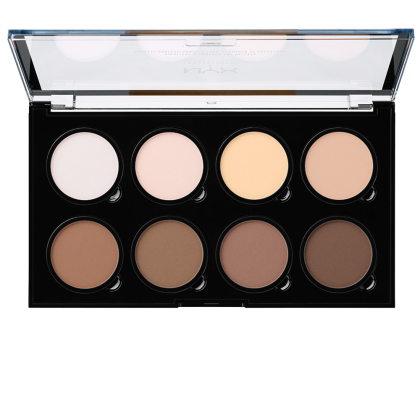 Палитра хайлатъри и контури за лице NYX Highlighter Contour Pro Palette