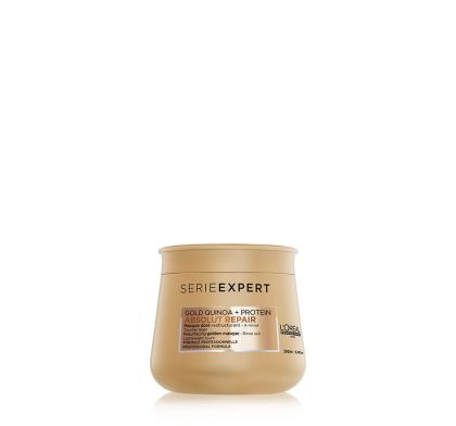 Златна възстановяваща маска за много изтощена тънка коса Loreal Professionnel Absolut Repair Gold Mask 250ml