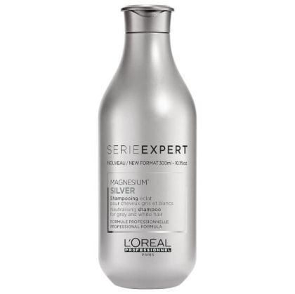 Матиращ шампоан за премахване на нежелани жълти оттенъци L`Oreal  Professionnel Silver 300мл.