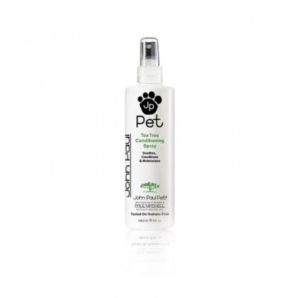 Спрей балсам без отмиване с чаено дърво за домашни любимци John Paul Pet Tea Tree Conditioning Spray 237ml