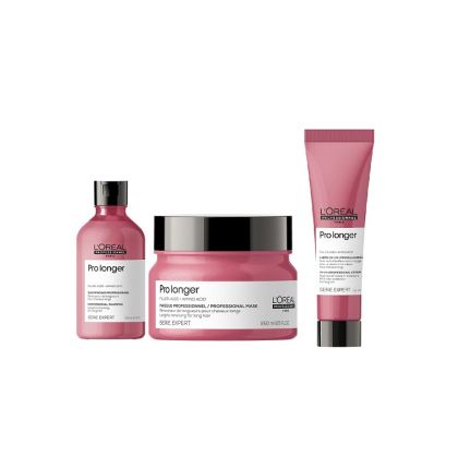 Уплътняващ комплект за нормална към плътна коса Loreal Professionnel SE Pro Longer TRIO