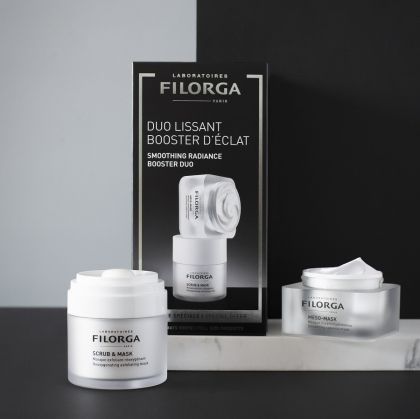 Промо комплект крем маска за сияен вид и ексфолираща маска Filorga DUO MASKS
