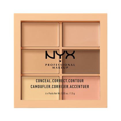 Палитра за контур и коректор NYX 3C Palette Light
