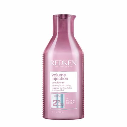 Текстуриращ балсам за незабавен обем при фина и тънка коса REDKEN Volume Injection Conditioner 250ml