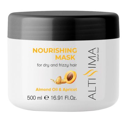 Маска за суха и изтощена коса с бадемово масло и кайсии Altissima Nourishing Hair Mask 500ml