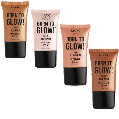 Течен хайлайтър за лице NYX Born To Glow 