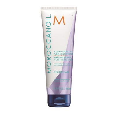 Тониращ балсам за руса коса Moroccanoil Color Care Blonde Perfecting Purple Conditioner 200ml