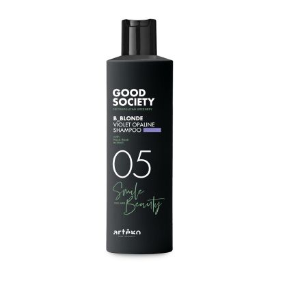 Шампоан за премахване на жълти оттенъци на руса коса Artego Good Society B.Blonde Violet Opaline Shampoo 250ml