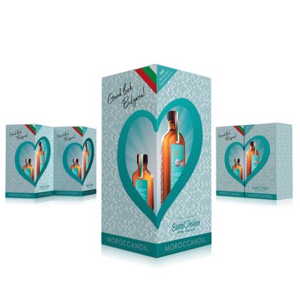 Промо комплект мароканско арганово масло за всеки тип коса Moroccanoil Eurovision Be an Original