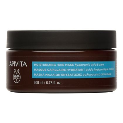 Хидратираща маска за коса Apivita Moisturizing Hair Mask 200ml