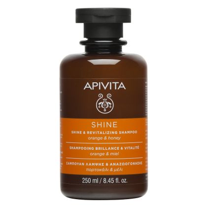 Ревитализиращ шампоан Apivita Shine and Revitalizing Shampoo 250ml