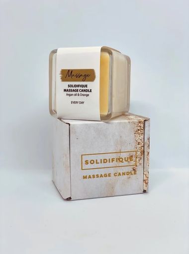 Масажна свещ SOLIDIFIQUE 