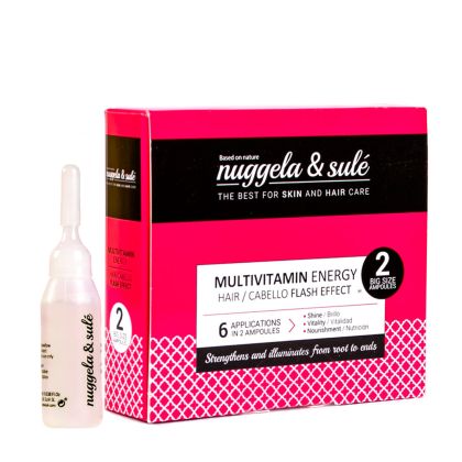 Подхранващи ампули за безжизнена и слаба коса NuggelaSule Multivitamin Energy Ampoules 2x10ml