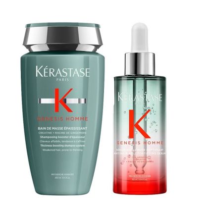 Уплътняващ комплект за тънка коса за мъже Kerastase Genesis Homme Epaississant Set