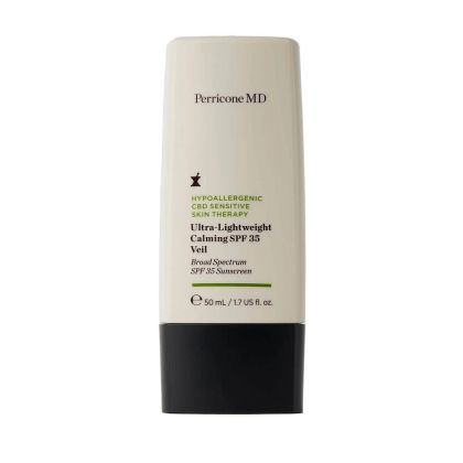 Слънцезащитен крем за чувствителна кожа SPF35  Perricone MD Ultra-Lightweight Calming 50мл