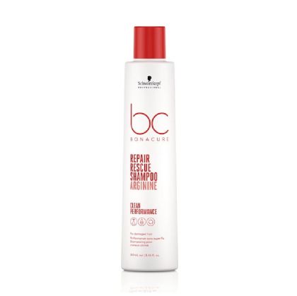 Подхранващ шампоан с кератин и аргинин за увредена коса Schwarzkopf Professional BC Repair Rescue Arginine Shampoo  250ml