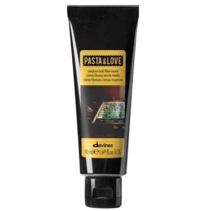 Крем с фибри със средна фиксация Davines Pasta Love Medium hold fiber cream 50 ml