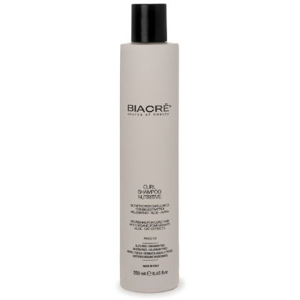 Подхранващ шампоан за къдрава коса с екстракт от нар и алое Biacre Curl Shampoo Nutritive 250 ml