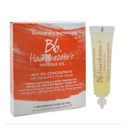 Подхранващо олио за суха коса Bumble and Bumble Invisible Oil Hot Oil Concentrate 4x15ml