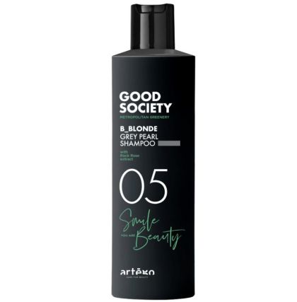 Шампоан за премахване на жълти отенъци Artego Good Society 05 B Blonde Grey Pearl Shampoo 250 ml