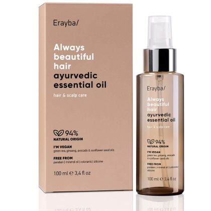 Регенериращ еликсир за всеки тип коса Erayba ABH Ayurvedic Essential Oil 100ml