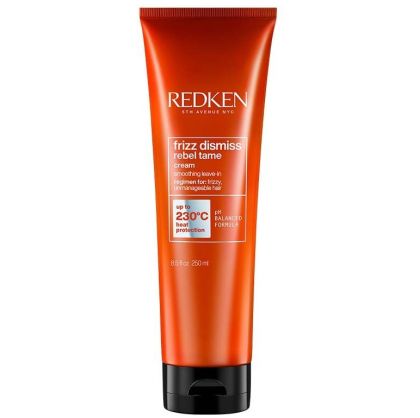Термозащитен изглаждащ крем за непокорна коса Redken Frizz Dismiss Rebel Tame Cream 250ml