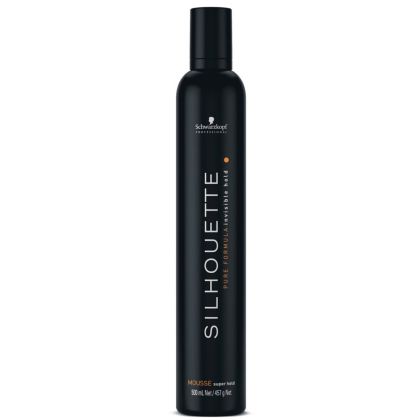 Пяна за коса със супер силна фиксация Schwarzkopf Professional Silhouette Super Hold Mousse 500ml