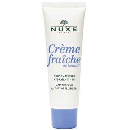 Матиращ флуид за комбинирана и мазна кожа NUXE Crème fraîche Moisturising Mattifying Fluid 48h 50 ml