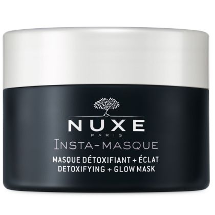 Детоксикираща и озаряваща маска за всеки тип кожа NUXE Insta-Masque Charcoal Face Mask 50 ml