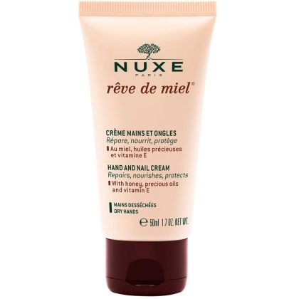 Подхранващ крем за ръце и нокти за сухи ръце NUXE Rêve de Miel Hand and nail cream 50 ml