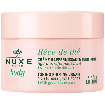 Тонизиращ стягащ крем за овлажняване на всеки тип кожа NUXE Rêve de Thé Toning-Firming Cream 200 ml