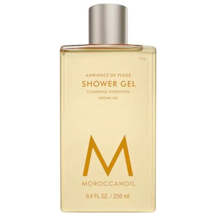 Душ гел за почистване и хидратиране на кожата с гардения и кокос Moroccanoil Body Shower Gel AMBIANCE DE PLAGE 250 ml