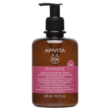Нежен успокояващ гел за интимна хигиена Apivita INTIMATE CARE Gentle Cleansing Plus Gel 300ml