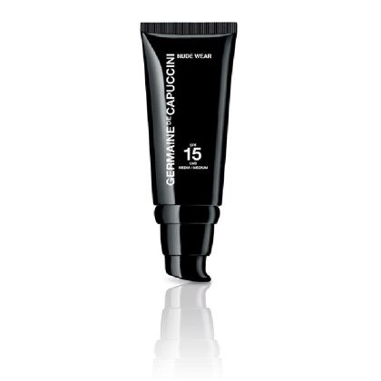 Хидратиращ фон дьо тен със слънцезащита SPF15 за всеки тип кожа Germaine De Capuccini Make Up Nude Wear 