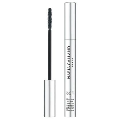 Черна спирала за обем и против слепване Maria Galland 864 ULTIMATE DEFINITION MASCARA 6мл