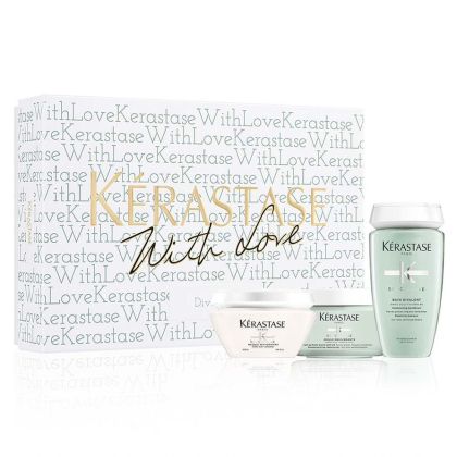 Комплект за мазен скалп и сухи краища Kerastase Specifique Spring Kit 