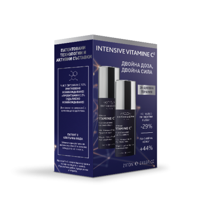 ПРОМО КОМПЛЕКТ 2 броя Концентриран серум за лице с витамин С Institut Esthederm Intensive Vitamin C Serum 10 мл х 2 