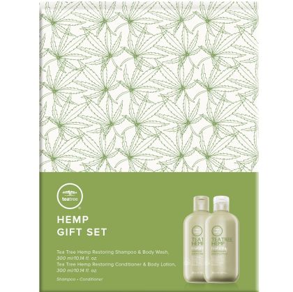ПРОМО Комплект за хидратация за коса и тяло с коноп Paul Mitchell Tea Tree Hemp Duo