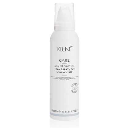 Матираща пяна за свеж тон на руса и сребриста коса Keune Care Silver Savior Foam Treatment 200ml