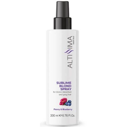 Спрей без отмиване за неутрализиране на жълти нюанси за руса Altissima Sublime Blond Spray 200 ml