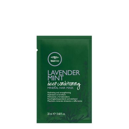 Минерална маска за суха коса с лавандула и глина Paul Mitchell Tea Tree Lavender Mint Mineral Hair Mask 20ml