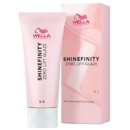 Безамонячна боя за коса с технология за балансирано pH Wella Professionals Shinefinity 60ml