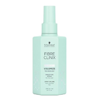 Термозащитен спрей за обем и плътност на фина коса Schwarzkopf Professional Fibre Clinix Volumize Bodifying Spray 200ml