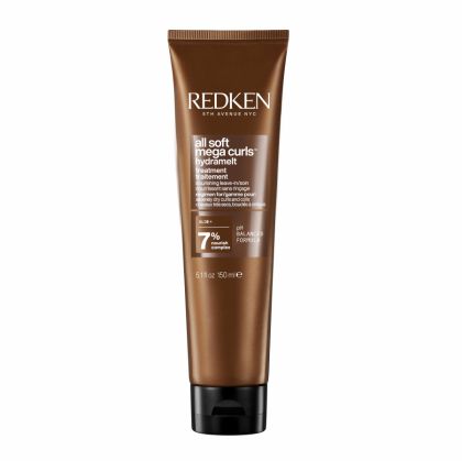 Крем за интензивно подхранване на къдрава коса Redken All Soft Mega Curls Hydramelt Leave-In Treatment 150ml