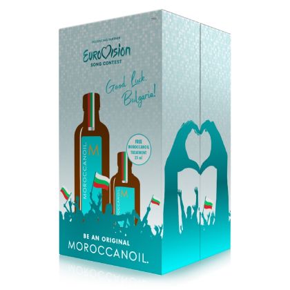 Промо комплект мароканско арганово масло за всеки тип коса Moroccanoil Eurovision Be an Original