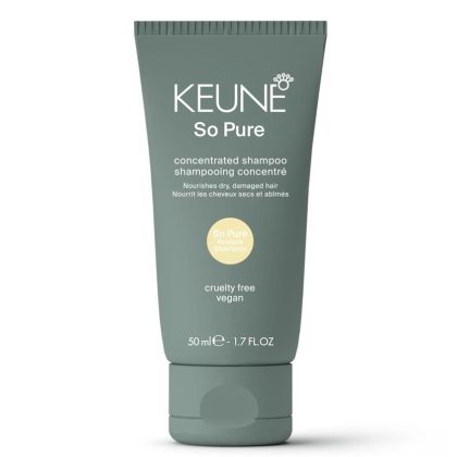 Веган подхранващ шампоан за суха и увредена коса Keune So Pure Restore Shampoo 50мл