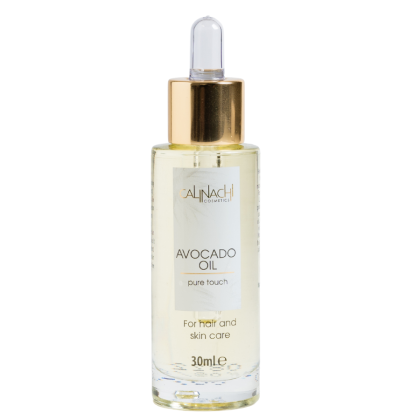 Масло от авокадо за кожа и за коса за подхранване и регенерация Calinachi Cosmetics Avocado Oil 30 ml