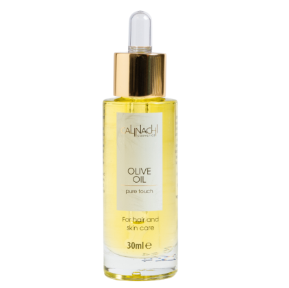 Маслиново масло за подхранени, меки и гладки кожа и коса Calinachi Cosmetics Oilve Oil 30 ml